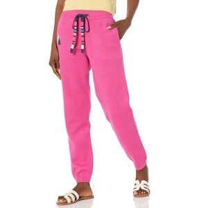 Monrow Knit Sweatpants w/ Striped Drawstrings